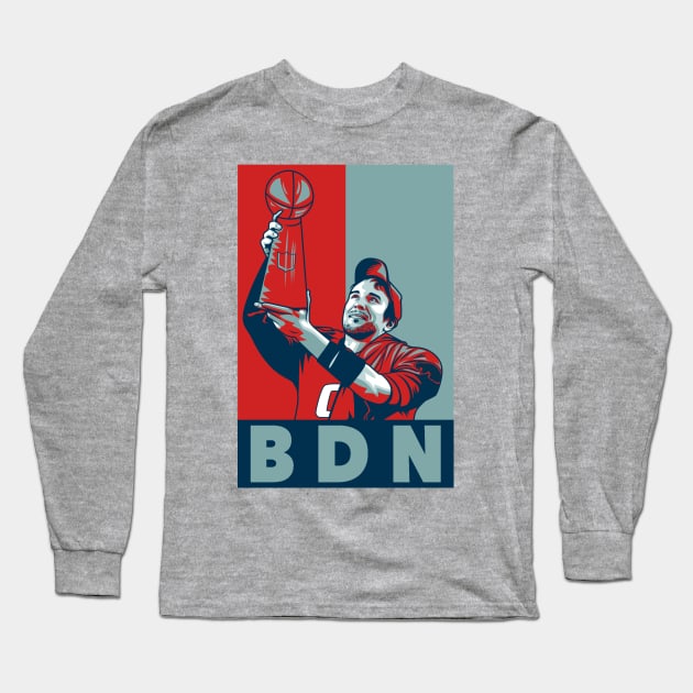 The BDN Long Sleeve T-Shirt by Tailgate Team Tees